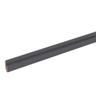 Painel Ripado de Madeira MDF 1,2cm Titanium 3,4cm x 2,50m Moldurama