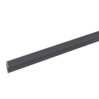 Painel Ripado de Madeira MDF 1,2cm Titanium 3,4cm x 2,50m Moldurama