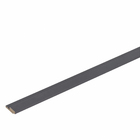 Painel Ripado de Madeira MDF 1,2cm Titanium 3,4cm x 2,50m Moldurama
