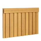 Painel Ripado de Madeira MDF 1,5cm Freijó 0,08x2,50m Moldurama