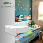 Painel Ripado Decorativo Eva 3d Cola Resistent 7cm - 45 Metros