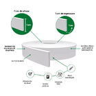 Painel Ripado Decorativo Eva 3d Cola Resistent 7cm - 45 Metros