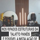 Painel Ripado Ecológico Prático Wide - Placa Com 270cm X 30 5