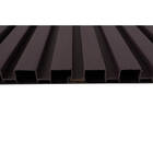 Painel Ripado Em Madeira Wpc, 3d Ripado, Modular Cor Amêndoa,