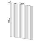 Painel Ripado Em Mdf 134x183 Cm Freijó Pa73jj Dalla Costa