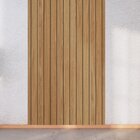 Painel Ripado Em Mdf 260cmx90cmx3cm Buriti