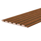 Painel Ripado em MDF 270x15x1,2cm Curupixá Premium Moldurama 1 peça