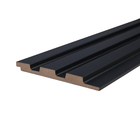 Painel Ripado em MDF 270x15x1,2cm Preto Premium  Artens 1 peça