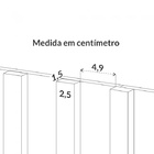 Painel Ripado Em Mdf 89 5x250 Cm Freijó Pa74jj Dalla Costa