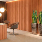 Painel Ripado Em Mdf 89 5x250 Cm Freijó Pa74jj Dalla Costa