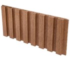 Painel Ripado Em Mdf Premium Alto Padrão - 1,70 M² Nogueira N