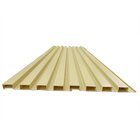 Painel Ripado Em Placa 100x0,15cm (1,05m²) Pvc + 2 Cantoneira