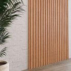 Painel Ripado Em Placa 134x250cm (3,35m²) Mdf Freijó/madeirado