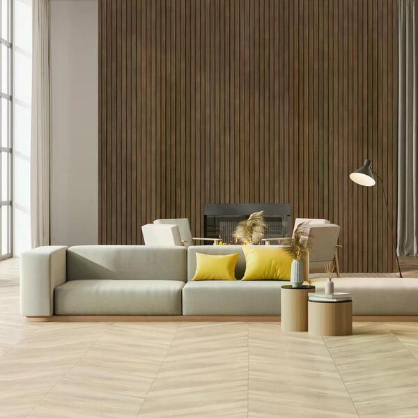 Painel Ripado Espaçowall Ipê 1,2cm X 12,2cm X 2,60m