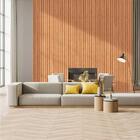 Painel Ripado Espaçowall Large Tauari 2,1cm X 12,2cm X 2,60m