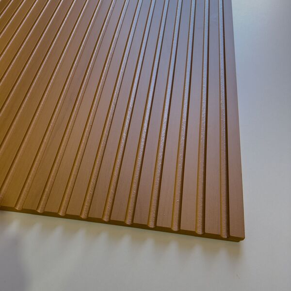 Painel Ripado Estrutural Wide: 01 Unid. 270x30 5cm Larg. - Pe