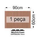 Painel Ripado Estrutural Wide (60cm X 90cm) - Imbuia