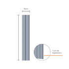 Painel Ripado Eva Laminado Autocolante Flexivel 10cm Play Plu