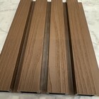 Painel Ripado Externo De Composto Plastico E Madeira Wpc 2202