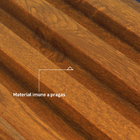 Painel Ripado Externo de PVC 2,1mm Angelin 20x300cm Slim Macheto