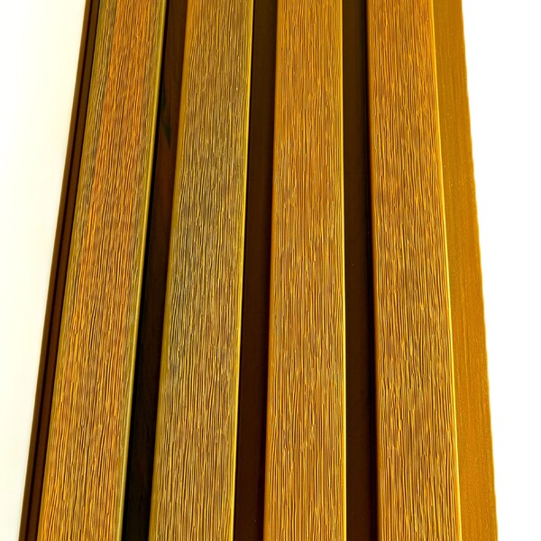 Painel Ripado Externo Wpc Twch 26x219x2900mm Yellow Teca