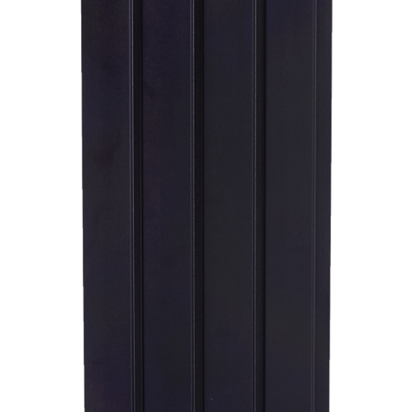 Painel Ripado-forro Lambri Preto 2750 X 455 X 9mm Caixa Com 2