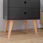 Painel Ripado Freijó Tv 50 Polegadas Cabeceira Cama Box Casal