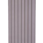 Painel Ripado Frieze Cinza 2750 X 455 X 9mm Caixa Com 2 Painé