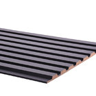 Painel Ripado Frieze Preto 2750 X 455 X 9mm Caixa Com 2 Painé