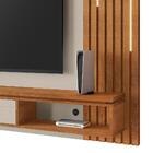 Painel Ripado Grande Para Tv Até 80 Polegadas Com Led Off Whi