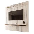 Painel Ripado Horizon Para Tv Até 75 Polegadas Com Nicho 225cm