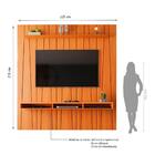Painel Ripado Horizon Para Tv Até 75 Polegadas Com Nicho 225cm