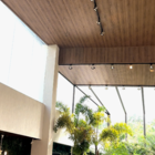 Painel Ripado Interno de Plástico PVC 2,80mx0,8x20cm 2 Peças York Elegance Macheto