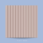 Painel Ripado Laminado De Eva Autocolante Flexível Rolo 10m R