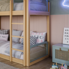 Painel Ripado Laminado De Eva Autocolante Flexível Rolo 10mt