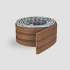 Painel Ripado Laminado De Eva Autocolante Flexível Rolo 10mt