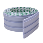 Painel Ripado Laminado De Eva Autocolante Flexível Rolo 5mt A