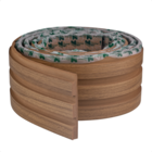 Painel Ripado Laminado De Eva Autocolante Flexível Rolo 5mt M