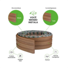 Painel Ripado Laminado De Eva Autocolante Flexível Rolo 5mt M