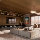 Painel Ripado Laminado De Eva Autocolante Flexível Rolo 5mt M