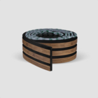 Painel Ripado Laminado De Eva Autocolante Flexível Rolo 5mt M