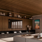 Painel Ripado Laminado De Eva Autocolante Rpdol 10cm Linha Ma