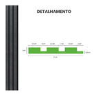 Painel Ripado Laminado De Eva Autocolante Rpdol 10cm Linha Ur