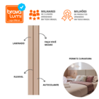 Painel Ripado Laminado Eva Autocolante 10cm Linha Play Rosa P