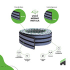 Painel Ripado Laminado Eva Autocolante Rpdol 10cm Linha Urban