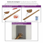 Painel Ripado Lateral 15mm Para Revestimento De Parede Linea