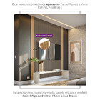 Painel Ripado Lateral 15mm Para Revestimento De Parede Linea