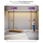 Painel Ripado Lateral 15mm Para Revestimento De Parede Linea