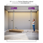 Painel Ripado Lateral 15mm Para Revestimento De Parede Linea