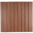 Painel Ripado Madeira 270x1,5x5cm Madeirado MDF 4 unidades Moldurama